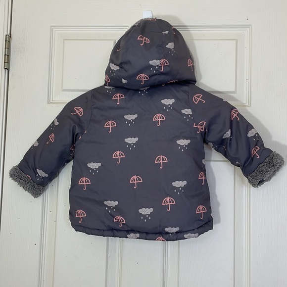 Zara Baby Girl Grey Jacket Size 18/24 Months - Picture 5 of 9